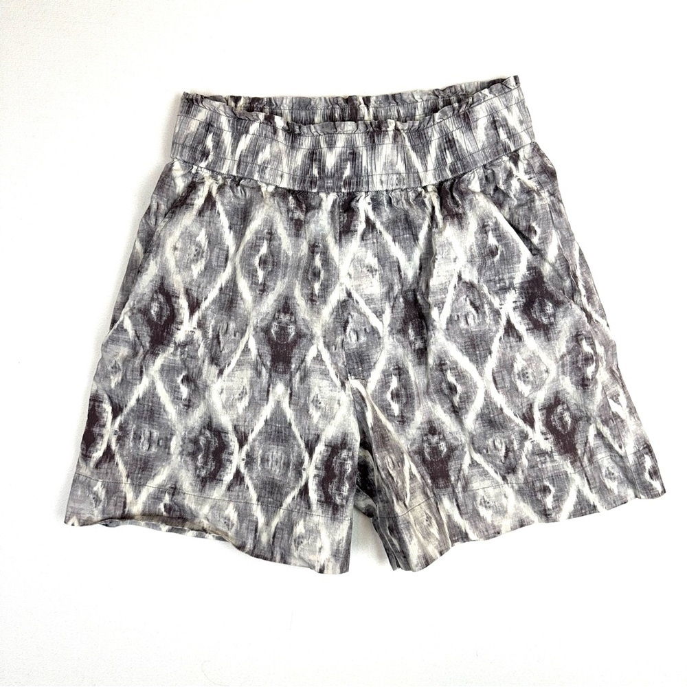 Margaret O'leary Wide Waist Elastic Pull on Diamond Shape Short Athleisure‎